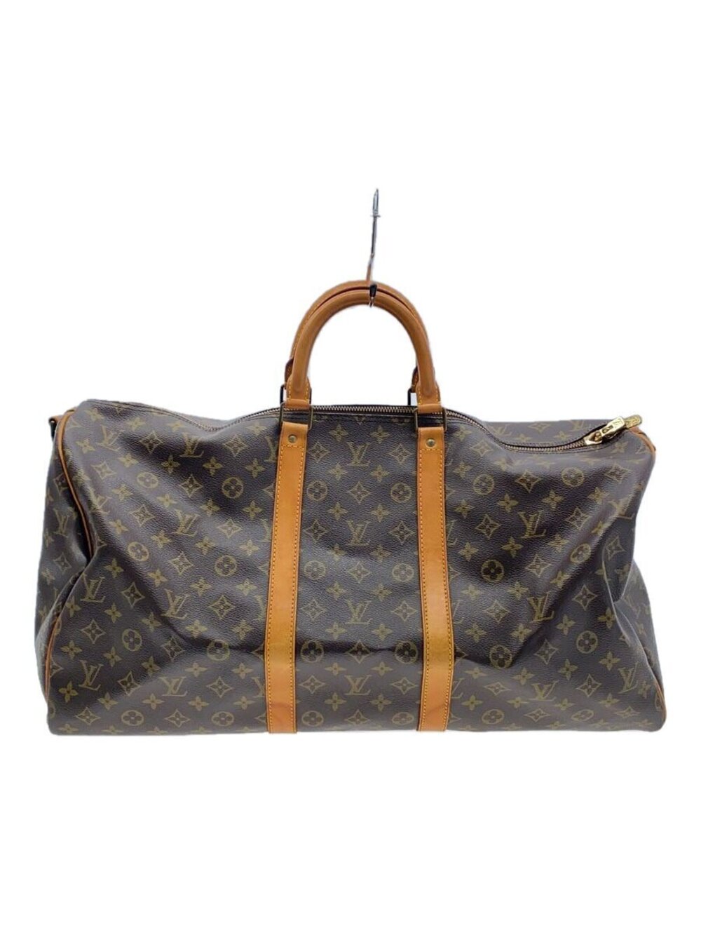 LOUIS VUITTON Keepall Bandouliere Canvas Brown